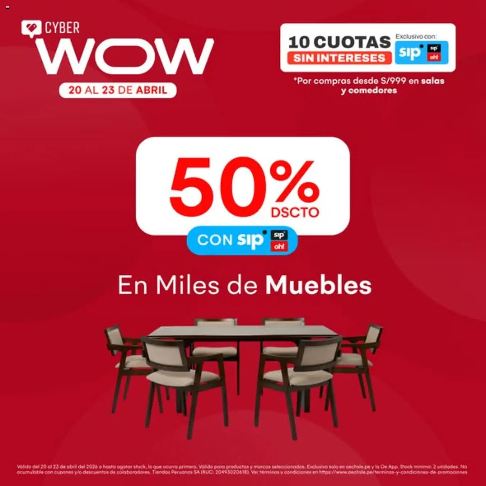 Vista previa de Oechsle - Muebles de la tienda Oechsle válido desde 20/04/2026