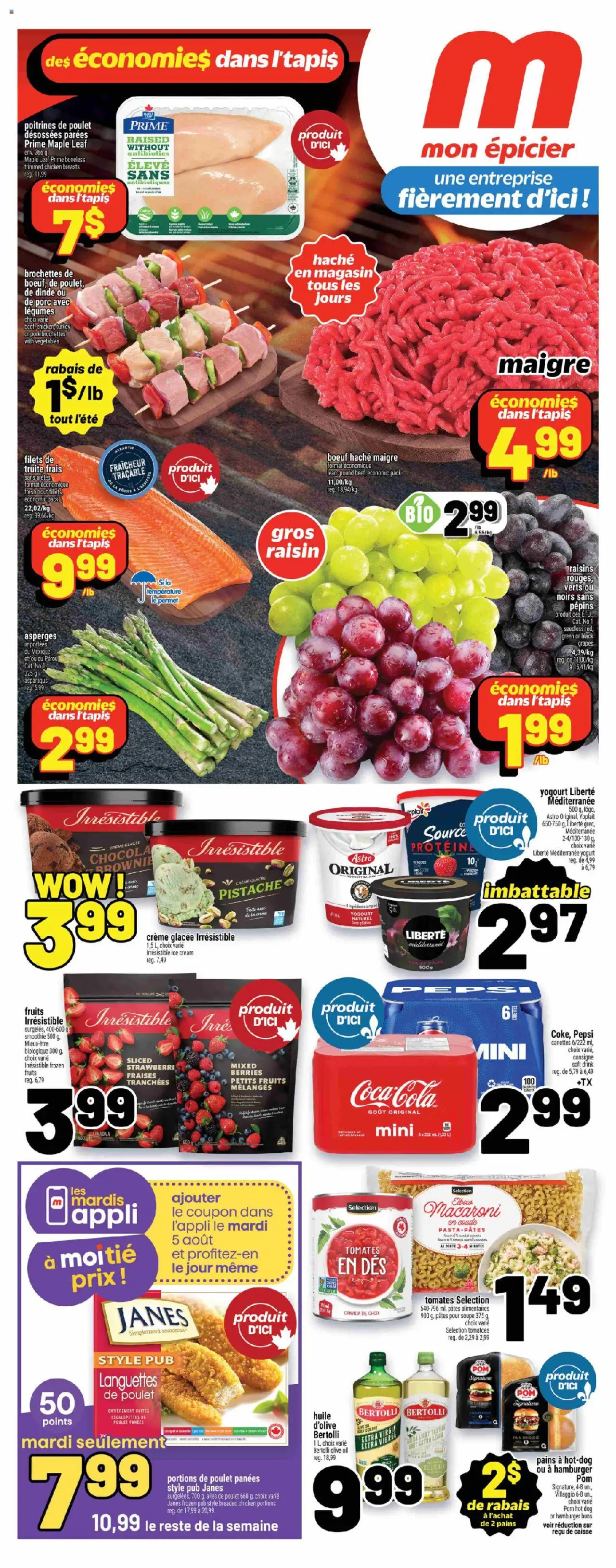 Metro flyer valid from Jul 31, 2025 - page number 1