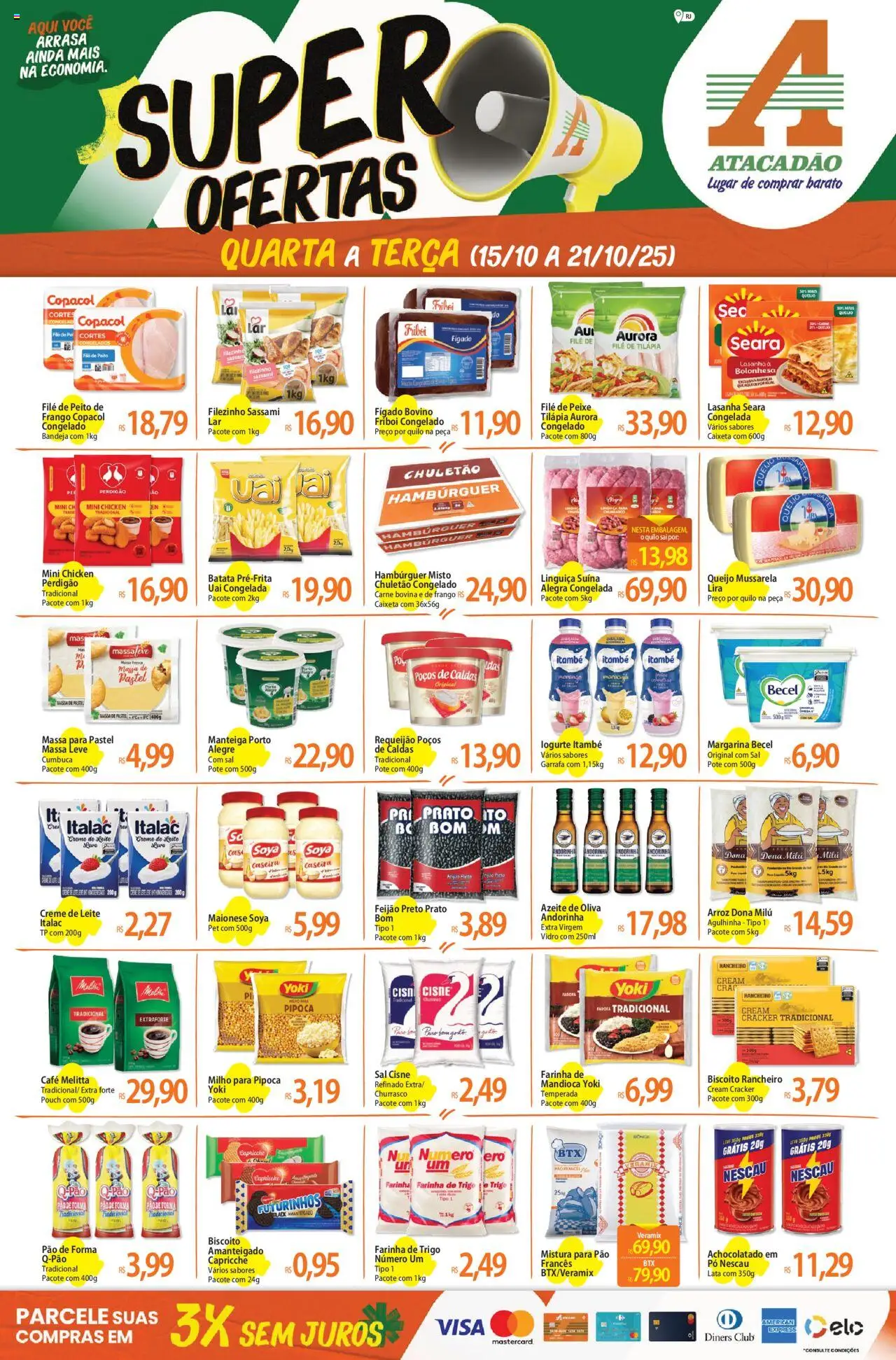 Atacadão folheto "Ofertas - RJ" válido a partir de 15/10/2025 - número de página 1