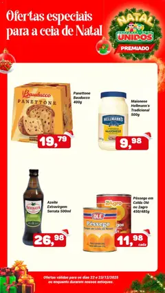 Pré-Visualização do folheto "Ofertas da semana" da loja Supermercados Unidos válido a partir de 22/12/2025