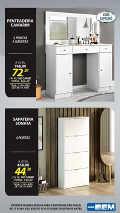 Pré-Visualização do folheto "Ofertas atuais" da loja Lojas Cem válido a partir de 17/11/2025 | Página: 109