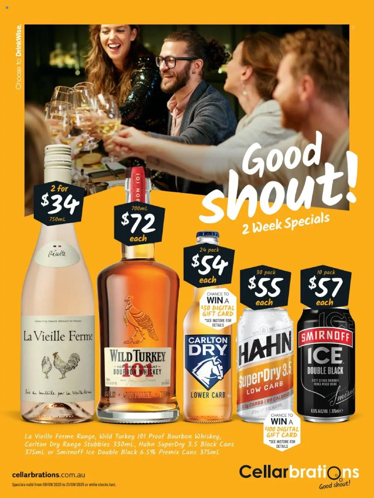 Cellarbrations catalogue valid from 08/09/2025 - page 1