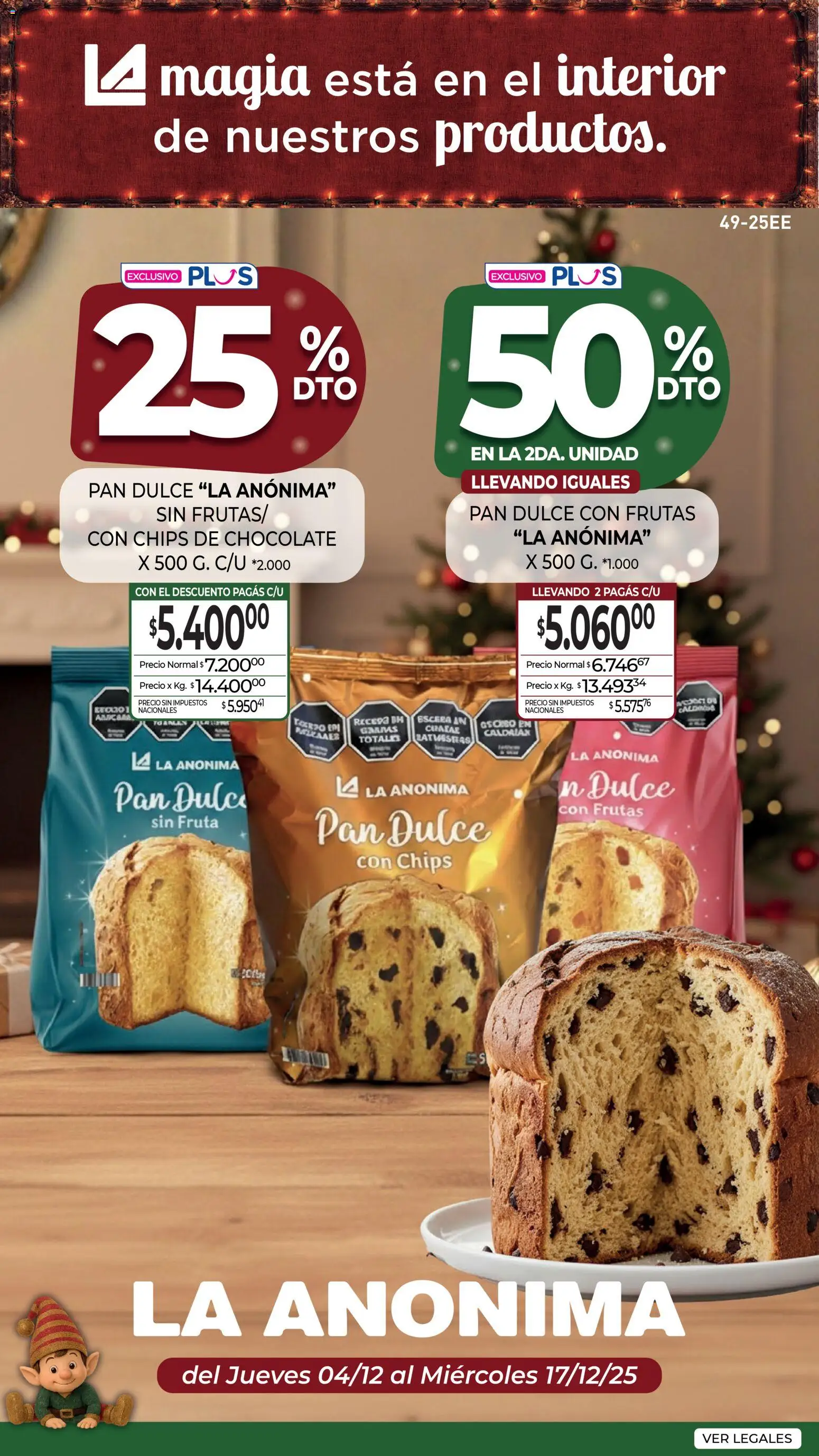 Vista previa del folleto de la tienda La Anonima válido desde el 04/12/2025 