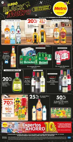  Vista previa del prospecto Black Friday del almacen Metro válida del 27/11/2025 al 03/01/2026 | Página: 12