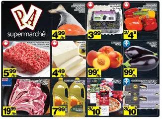 Preview of leaflet Weekly flyer / circulaire from shop Pa Supermarché is valid from Sep 08, 2025