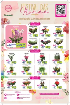 Pré-Visualização do folheto "Encarte Festival das Flores" da loja Prezunic válido a partir de 19/09/2025