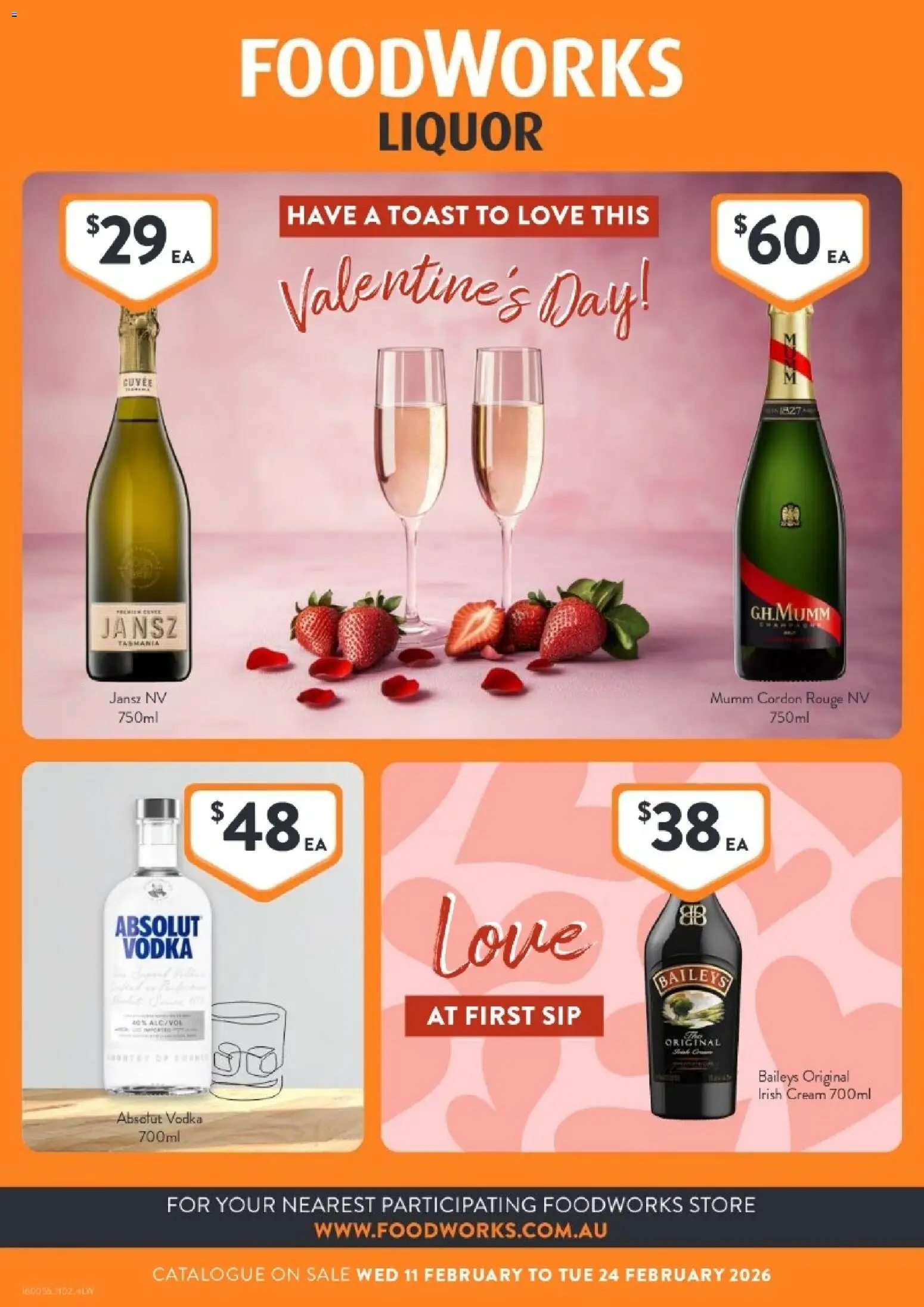 Preview of catalogue Catalogue VIC from shop Foodworks valid 11/02/2026