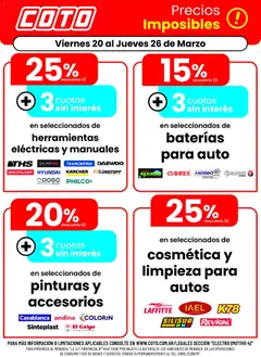 Vista previa del folleto de la tienda Coto válido desde el 20/03/2026 