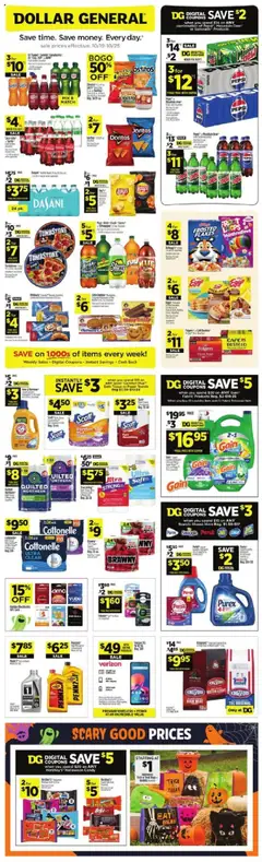 Ad Preview of Dollar General Weekly Ad from 10/19/2025