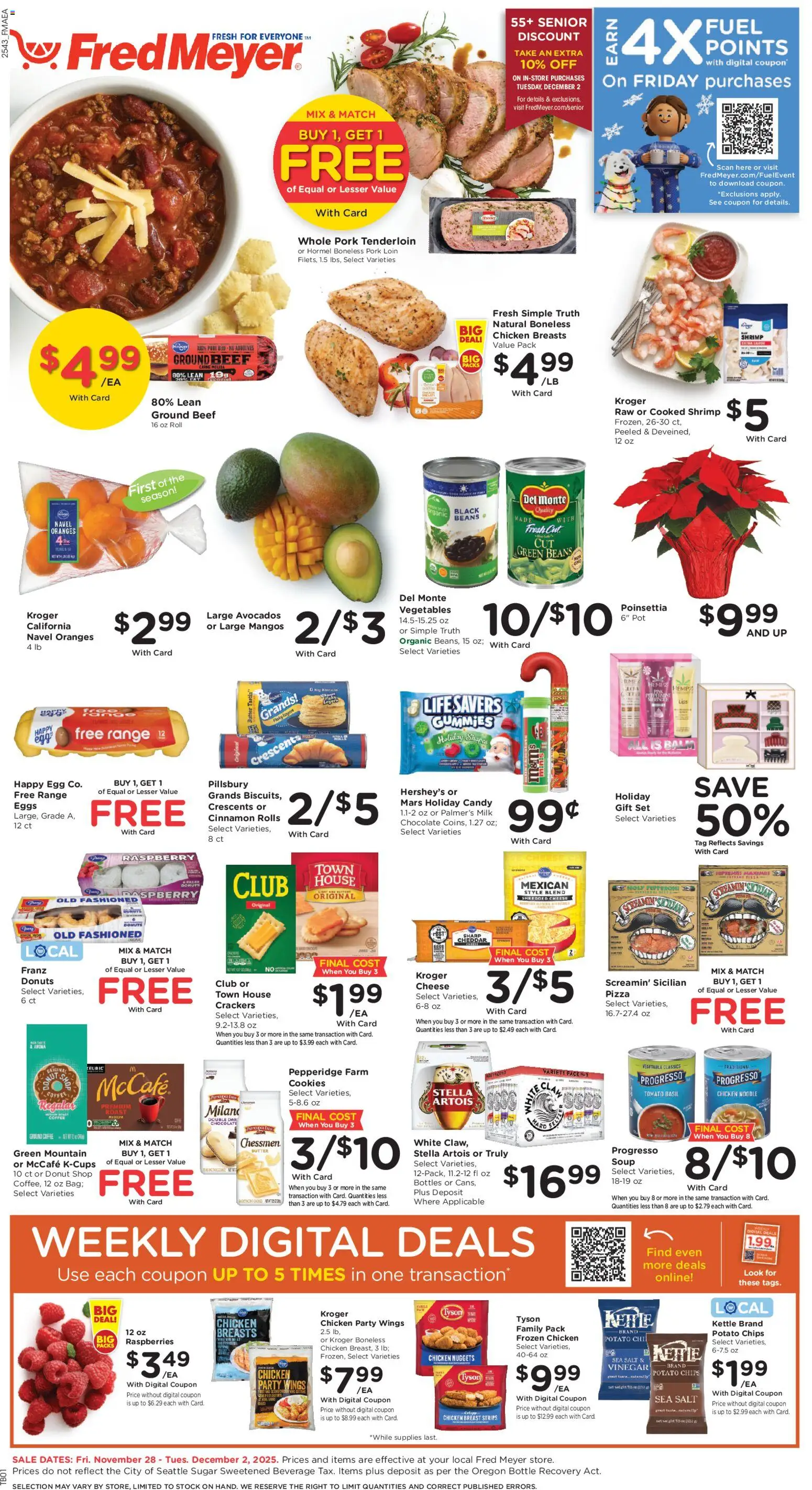 Ad Preview of Fred Meyer Weekly Ad from 11/28/2025