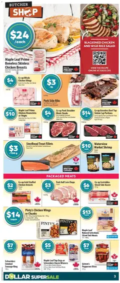 Preview of leaflet Weekly flyer / circulaire from shop Co-op Food is valid from Oct 23, 2025 | Page: 6