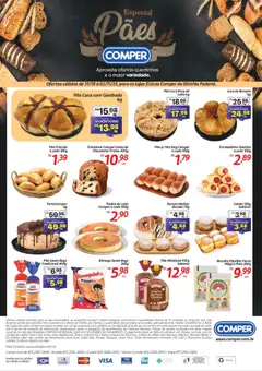 Pré-Visualização do folheto "Ofertas Especial Pães" da loja Comper válido a partir de 31/10/2025