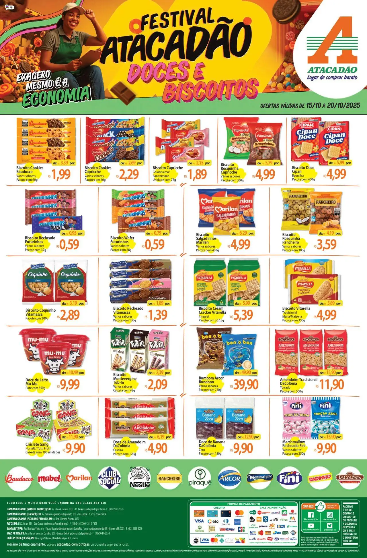 Atacadão folheto "Ofertas - PB" válido a partir de 15/10/2025 - número de página 1
