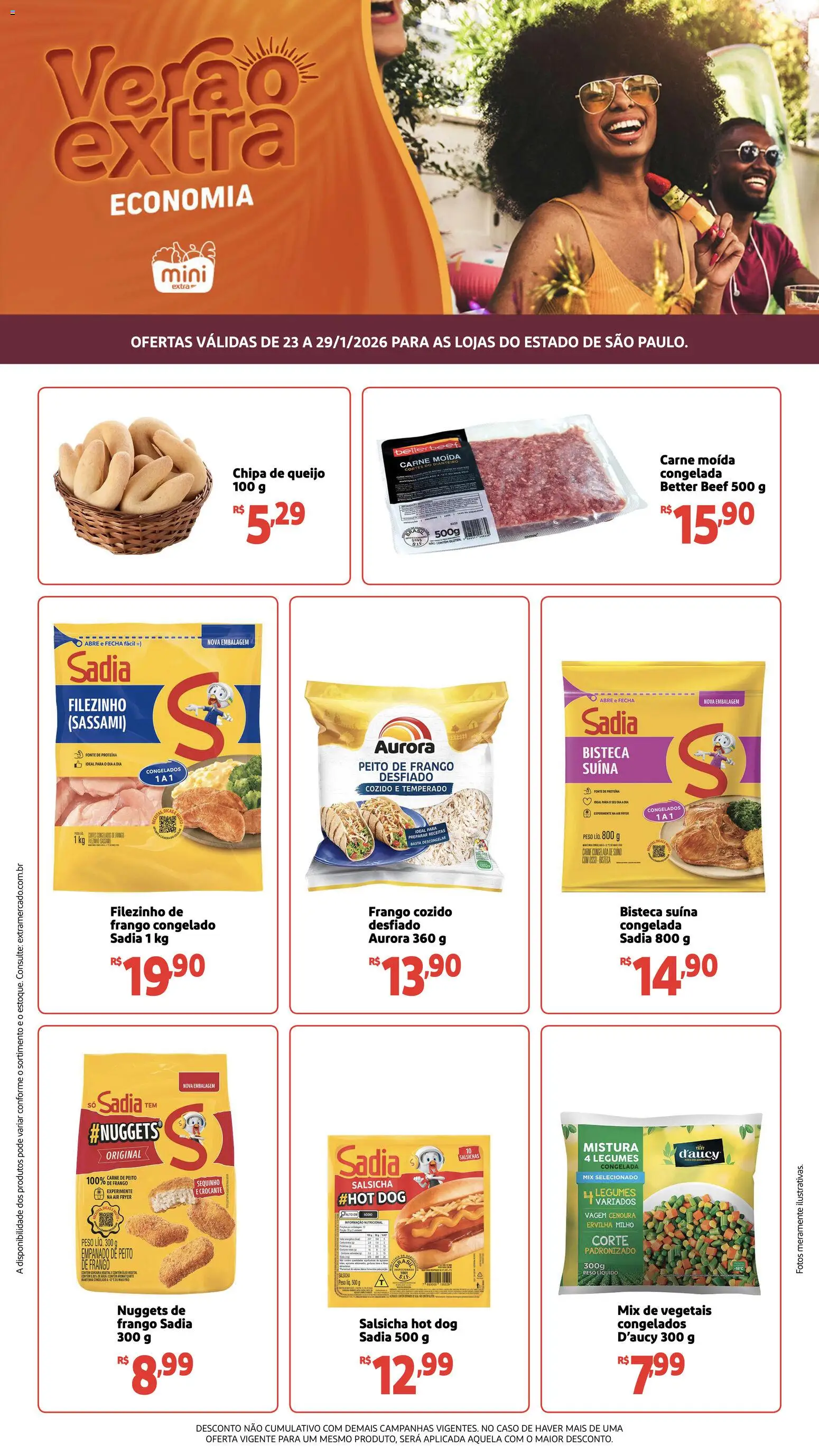 Pré-Visualização do folheto "Ofertas da semana" da loja Mini Extra válido a partir de 23/01/2026
