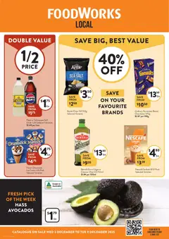 Preview of catalogue Catalogue QLD from shop Foodworks valid 03/12/2025