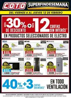 Vista previa del folleto de la tienda Coto válido desde el 06/02/2026 