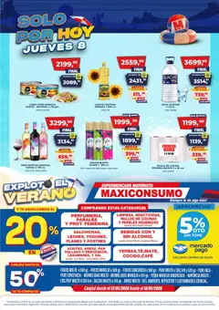 Vista previa del folleto de la tienda Maxiconsumo válido desde el 08/01/2026 