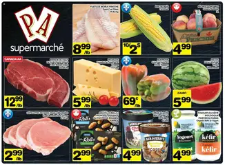 Un aperçu du dépliant Weekly flyer / circulaire du magasin Pa Supermarché est valide à partir 25 août 2025