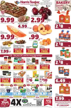 Ad Preview of Harris Teeter Weekly Ad - NC from 07/16/2025