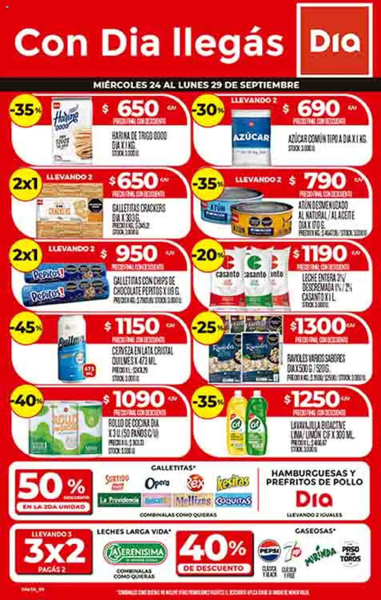 DIA Supermercado Ofertas - Salta y Jujuy del 24/09/2025