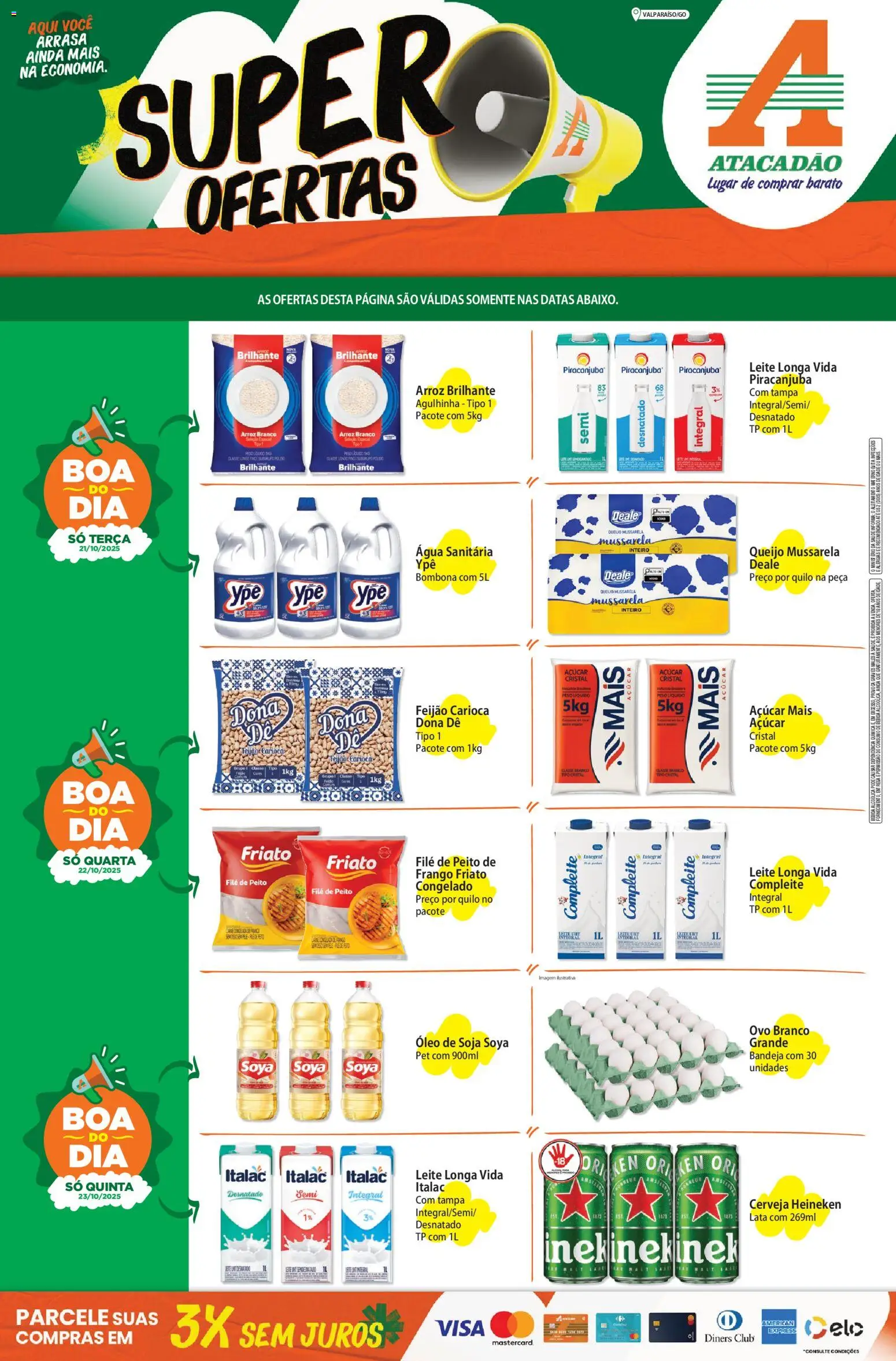 Atacadão folheto "Ofertas - GO" válido a partir de 21/10/2025 - número de página 1