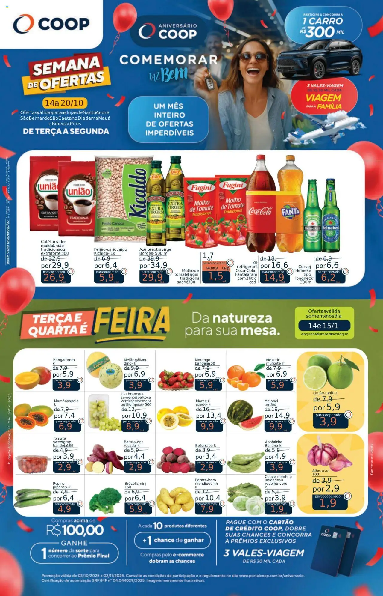 Coop folheto "Ofertas da semana" válido a partir de 14/10/2025 - número de página 1