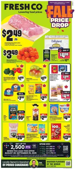Un aperçu du dépliant Weekly Flyer - ON du magasin FreshCo est valide à partir 11 sept. 2025