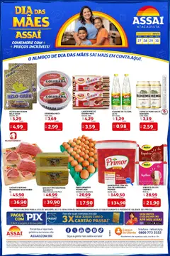 Pré-Visualização do folheto "Assaí Atacadista ofertas - RN" da loja Assaí Atacadista válido a partir de 27/04/2026
