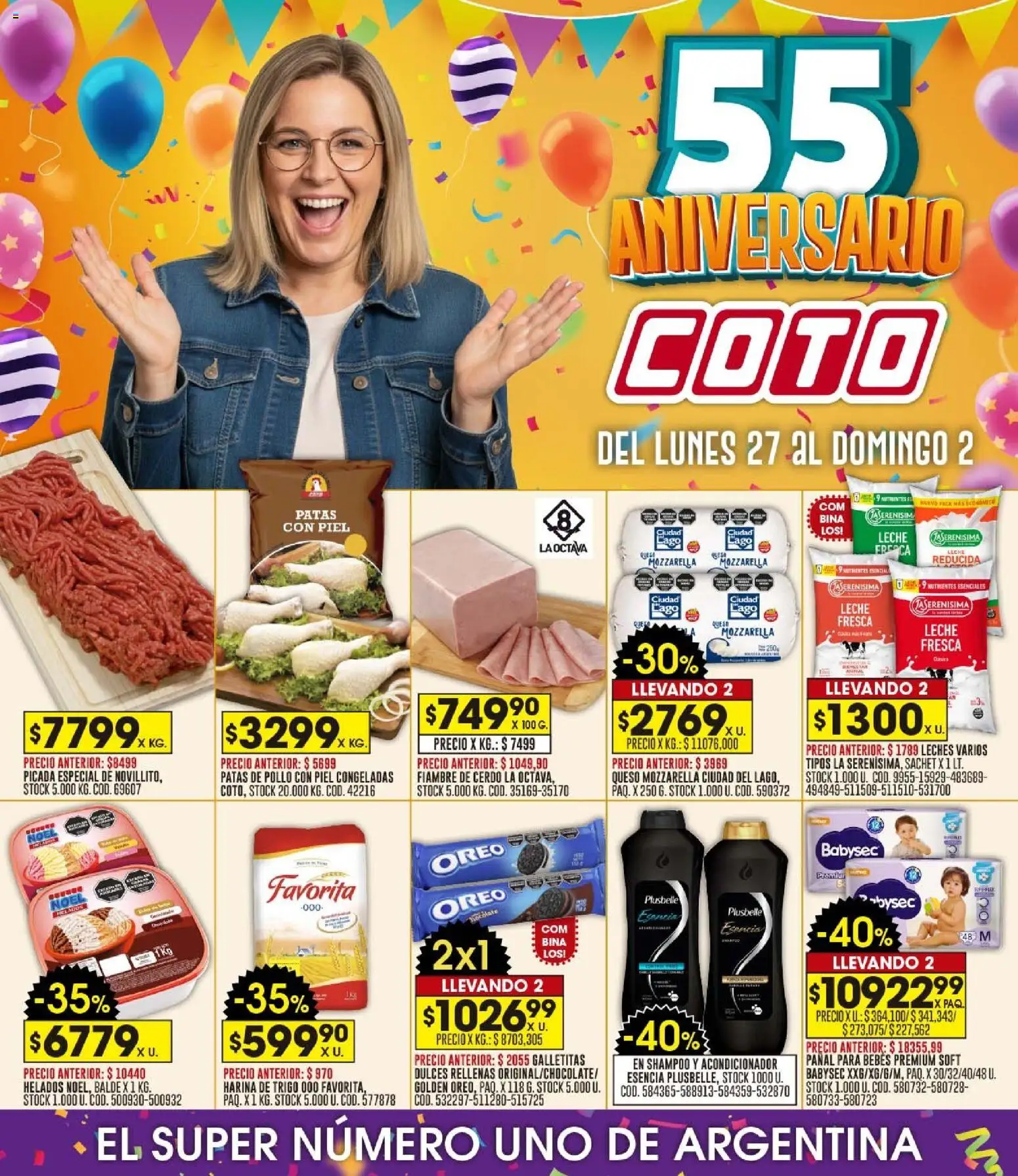 Coto Ofertas del 27/10/2025 >> Catálogo