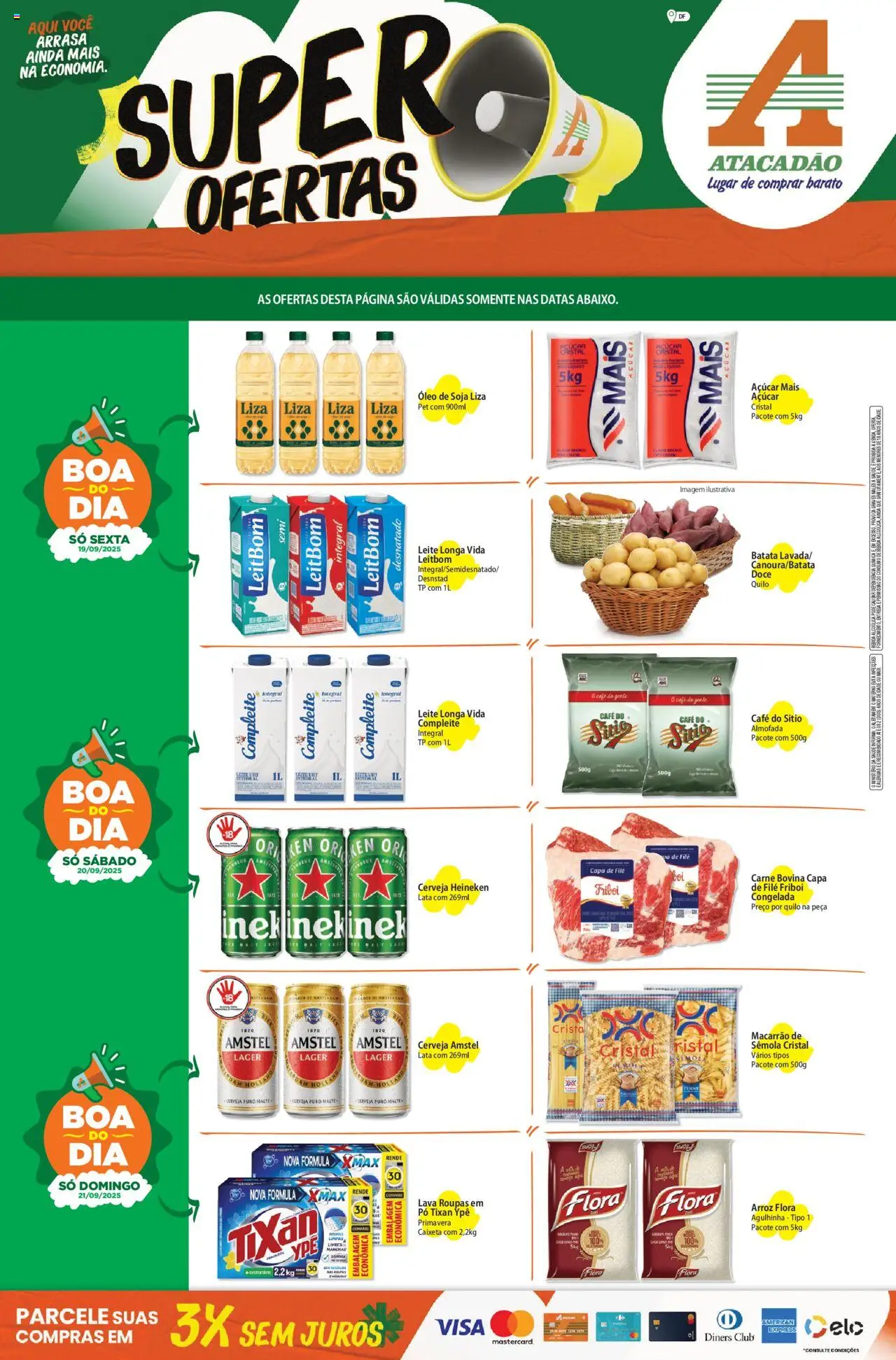 Atacadão folheto "Ofertas - DF" válido a partir de 19/09/2025 - número de página 1