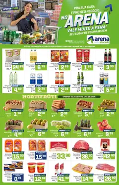 Pré-Visualização do folheto "Ofertas da semana" da loja Arena Atacado válido a partir de 11/08/2025