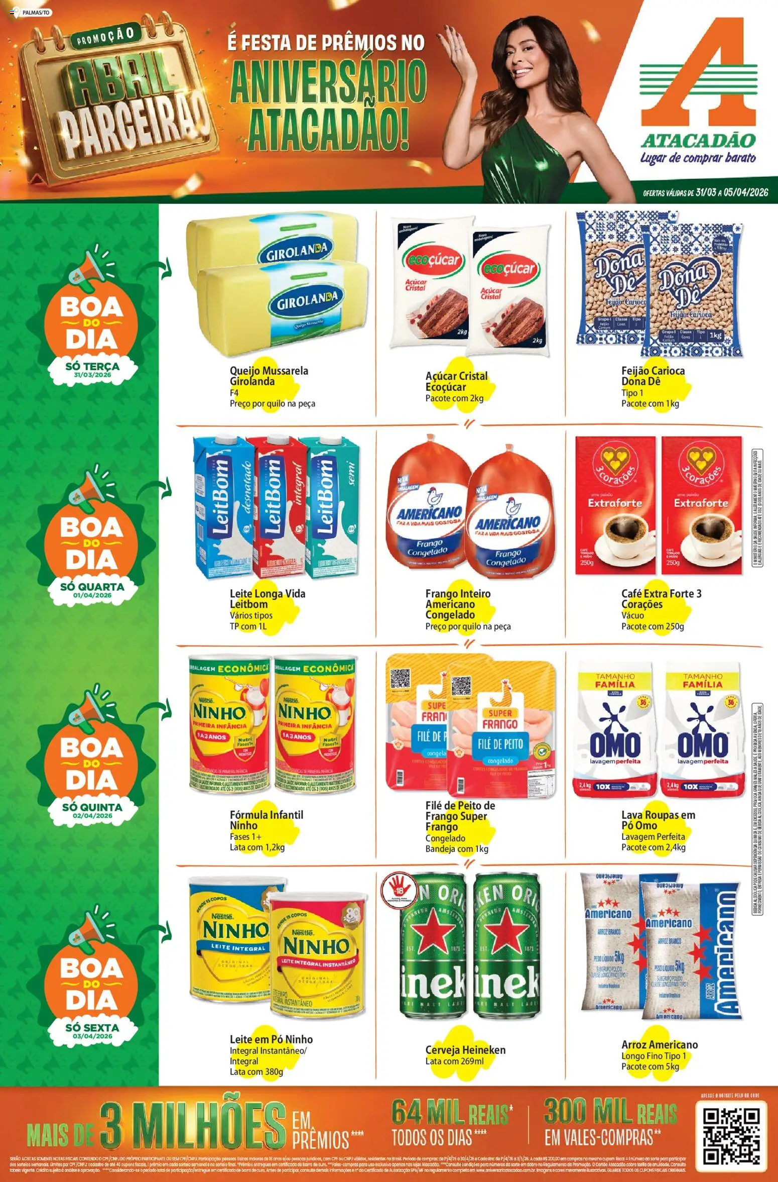 Pré-Visualização do folheto "Atacadão ofertas - TO" da loja Atacadão válido a partir de 31/03/2026