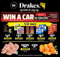 Preview of catalogue Drakes catalogue SA from shop Drakes valid 22/04/2026