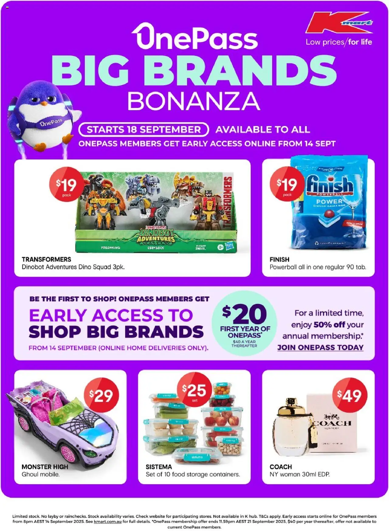 Kmart catalogue valid from 14/09/2025 - page 1