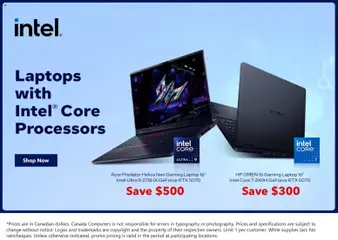 Preview of leaflet Weekly flyer from shop Canada Computers is valid from Nov 07, 2025