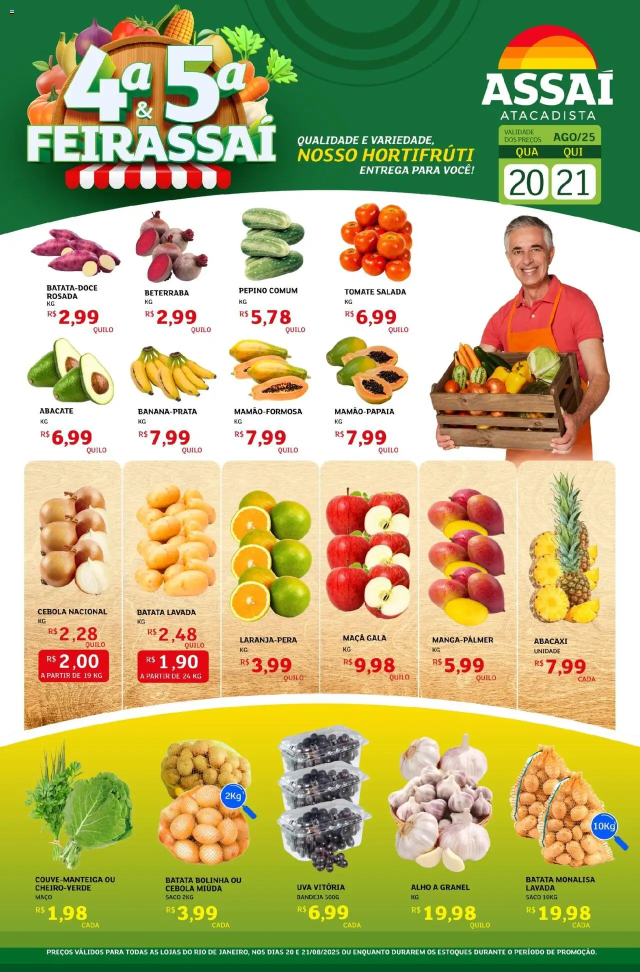 Assaí Atacadista folheto "Encarte - RJ" válido a partir de 20/08/2025 - número de página 1