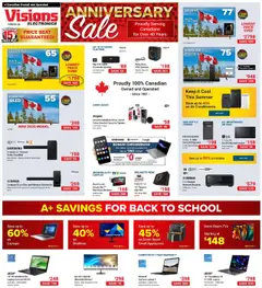 Preview of leaflet Weekly flyer / circulaire from shop Visions is valid from Aug 15, 2025