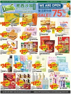 Preview of leaflet Btrust Supermarket weekly flyer - Mississauga from shop Btrust Supermarket is valid from Apr 03, 2026