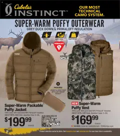 Ad Preview of Cabela's Big Game Hunting 25 from 06/12/2025 | Page: 12