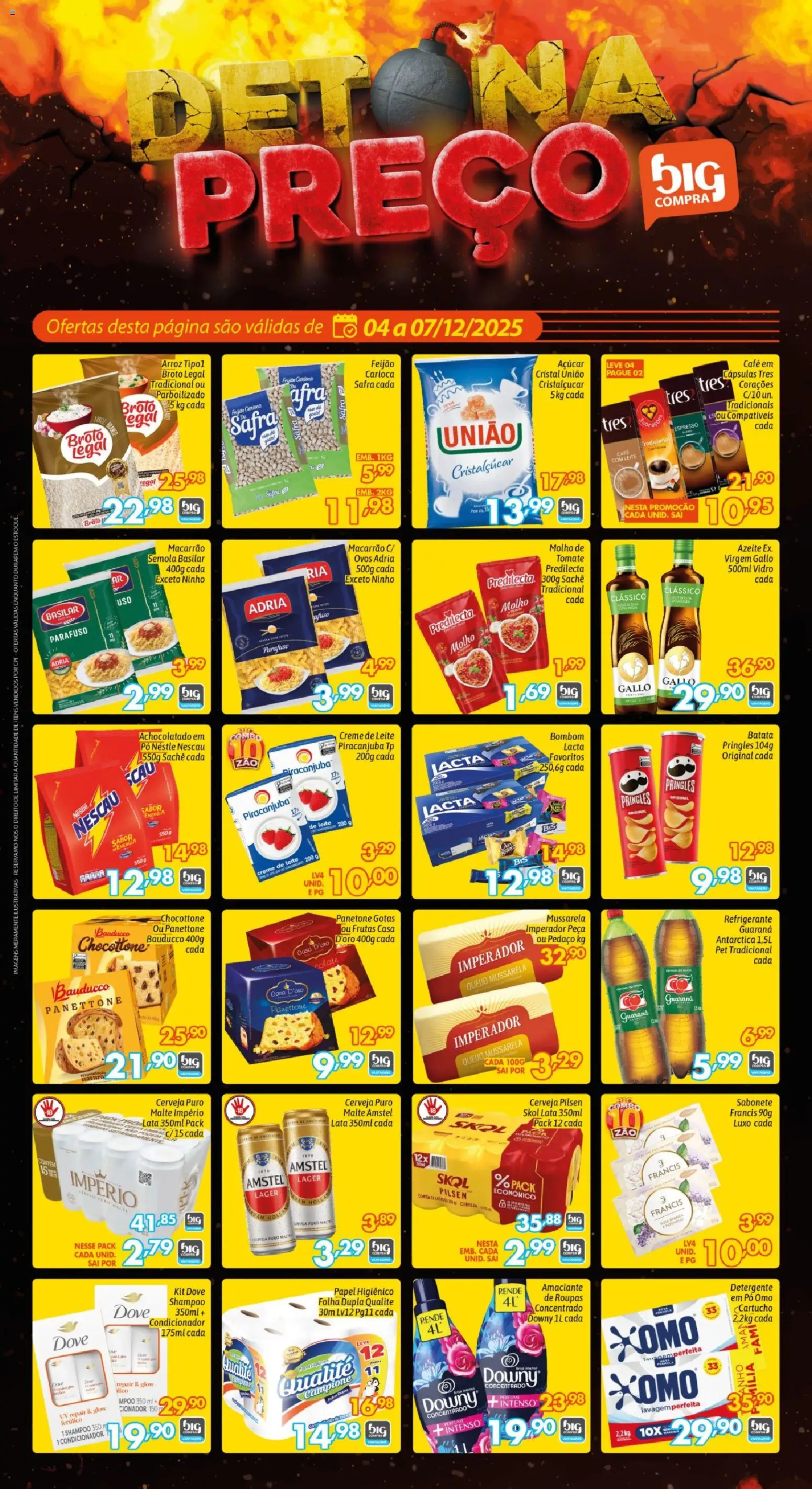 Pré-Visualização do folheto "Ofertas da semana" da loja Big Compra válido a partir de 04/12/2025