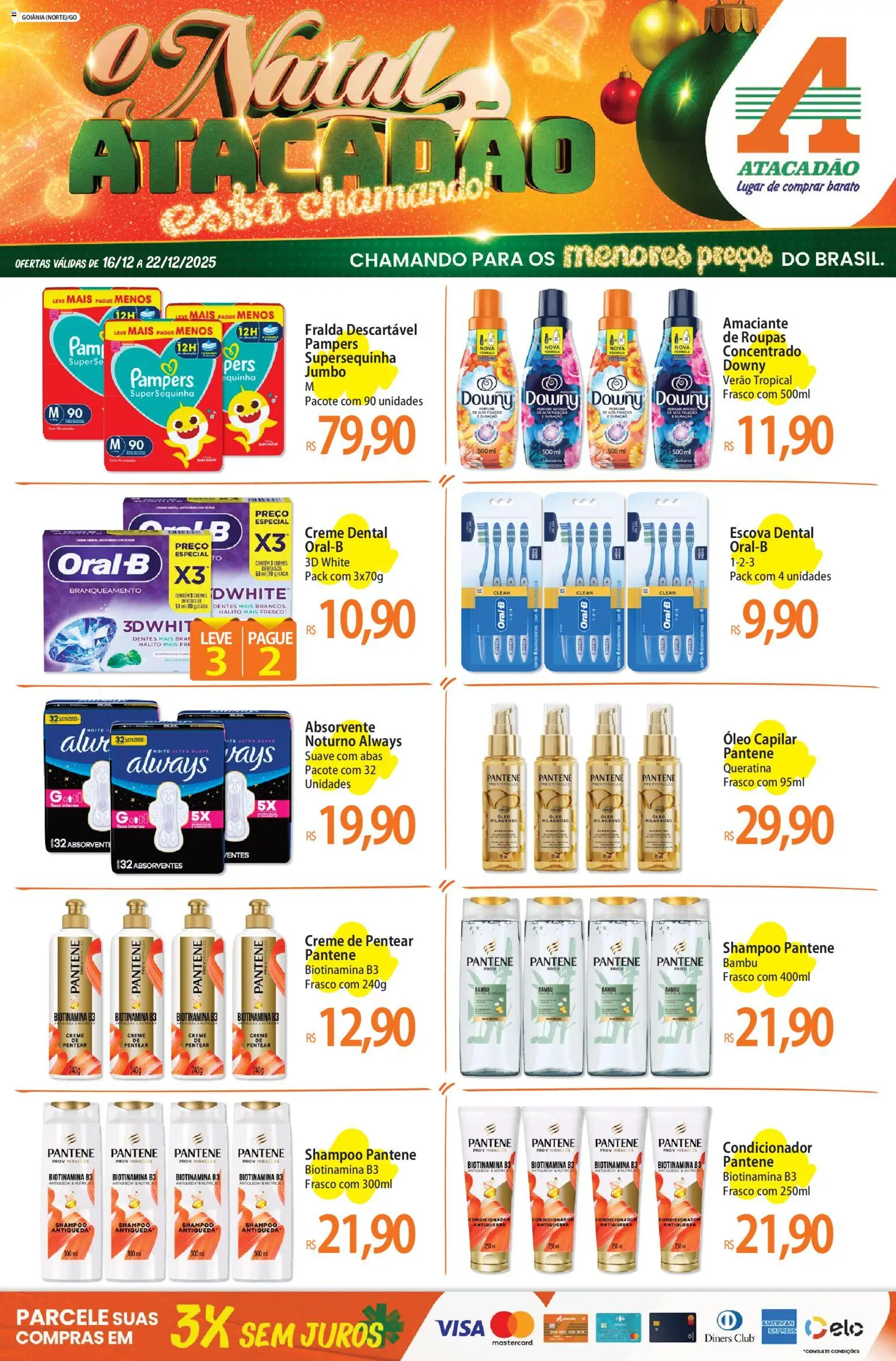 Pré-Visualização do folheto "Ofertas - GO" da loja Atacadão válido a partir de 16/12/2025