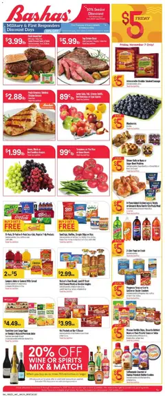Ad Preview of Basha's Weekly Ad from 11/05/2025 | Page: 1