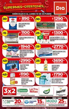 Vista previa del folleto de la tienda Dia válido desde el 08/10/2025 