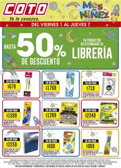 Vista previa del folleto de la tienda Coto válido desde el 01/08/2025 