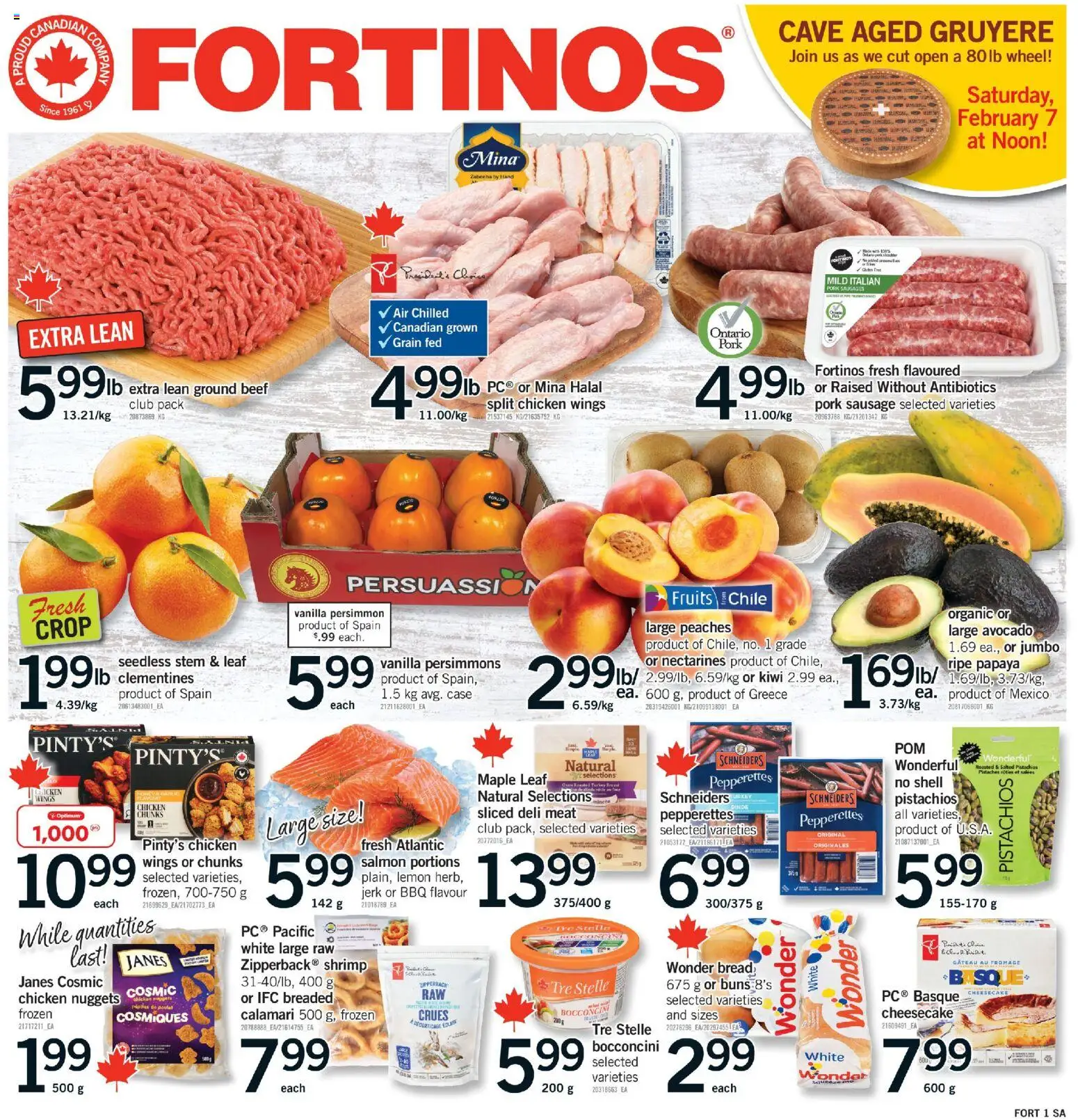 Preview of leaflet Brampton from shop Fortinos is valid from Feb 05, 2026