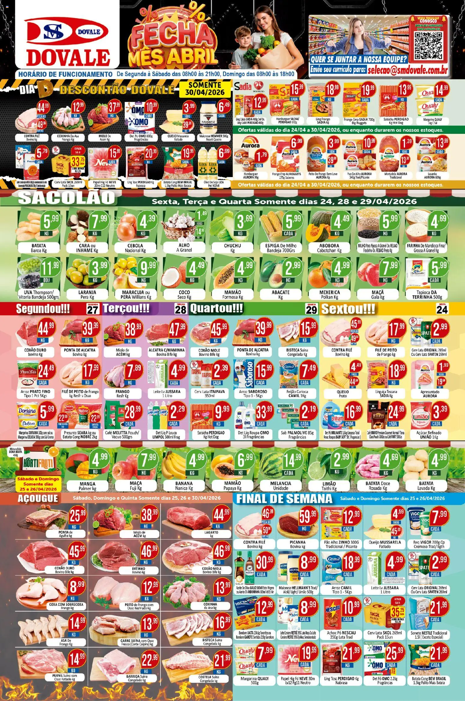 Pré-Visualização do folheto "Dovale - Ofertas da semana" da loja Dovale válido a partir de 24/04/2026