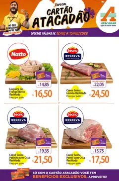 Pré-Visualização do folheto "Ofertas - PE" da loja Atacadão válido a partir de 12/02/2026