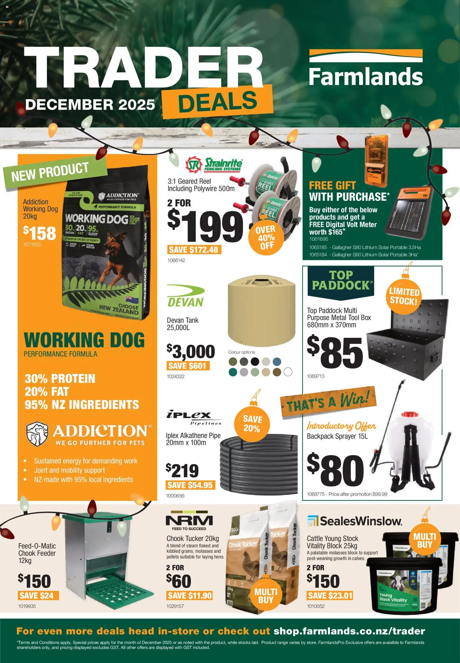 Preview of catalogue Catalogue from shop Farmlands valid 1 Dec 2025