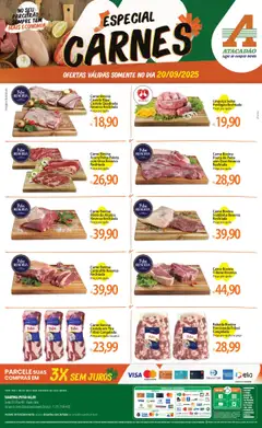 Pré-Visualização do folheto "Ofertas - DF" da loja Atacadão válido a partir de 20/09/2025