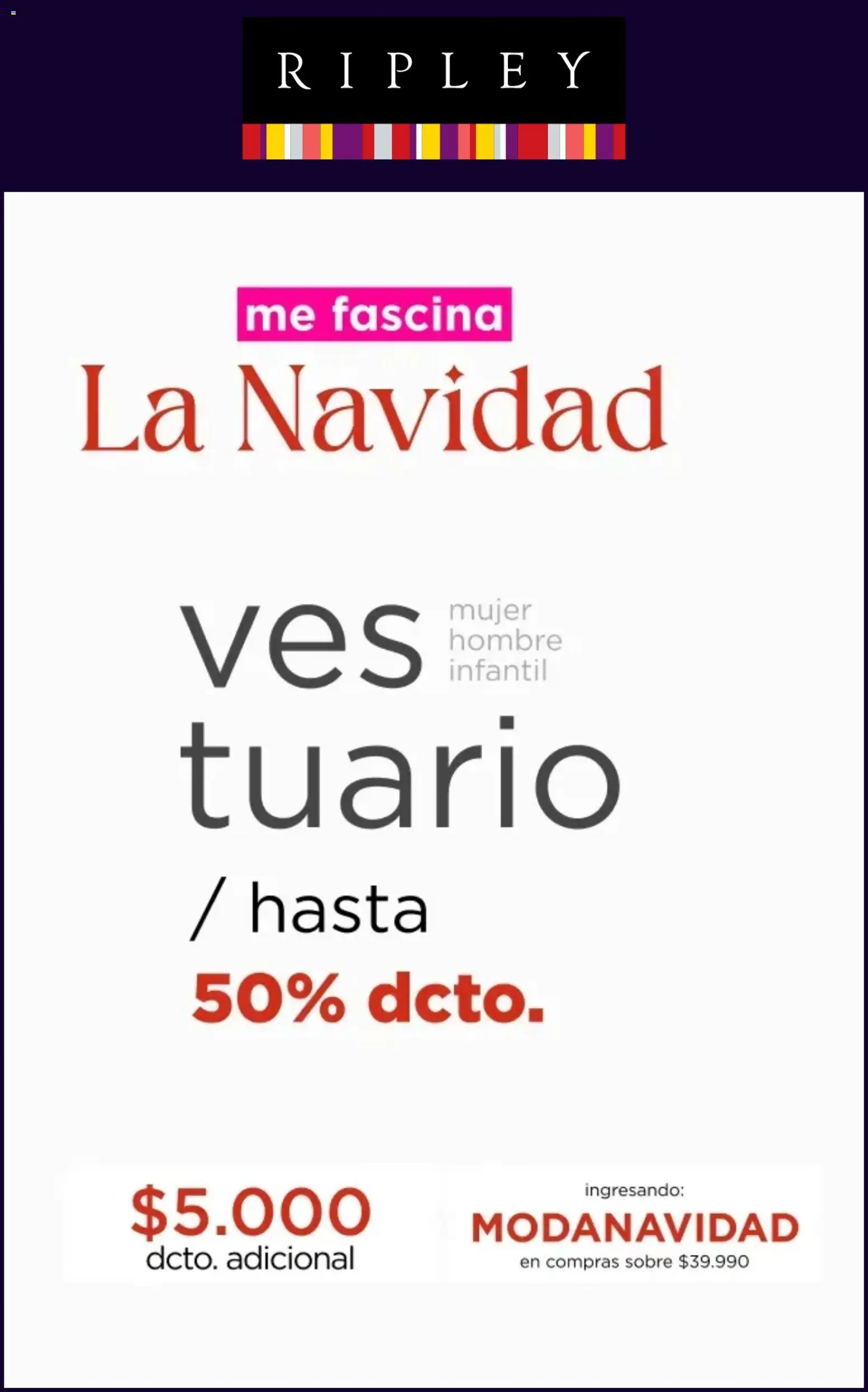 Folleto de la tienda Ripley válido desde el 08.12.2025 